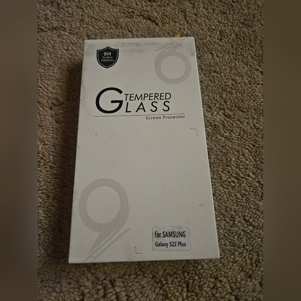 Samsung Galaxy S22 Plus Tempered Glass Screen Protector.